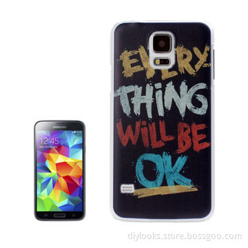 Graffiti Pattern Plastic Case for Samsung Galaxy S5